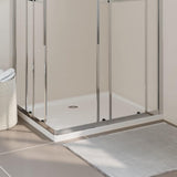 vidaXL Douchebak rechthoekig 70x90 cm ABS