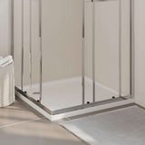 vidaXL Douchebak rechthoekig 70x90 cm ABS