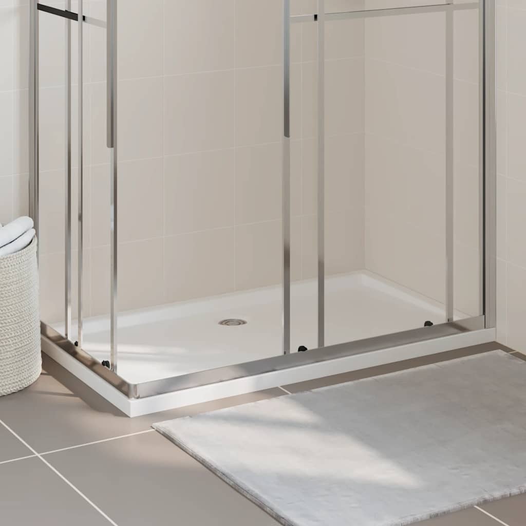 vidaXL Douchebak rechthoekig 70x90 cm ABS