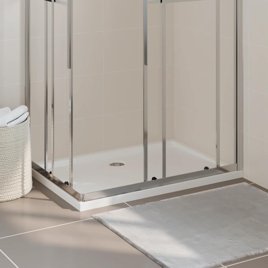 vidaXL Douchebak rechthoekig 70x90 cm ABS