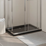 vidaXL Douchebak rechthoekig 70x90 cm ABS