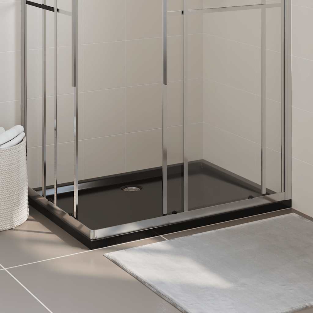 vidaXL Douchebak rechthoekig 70x90 cm ABS