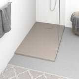 vidaXL Shower Tray 80x80 cm SMC White