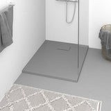 vidaXL Shower Tray 80x80 cm SMC White