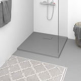 vidaXL Shower Tray 80x80 cm SMC White