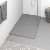 vidaXL Shower Tray 80x80 cm SMC White