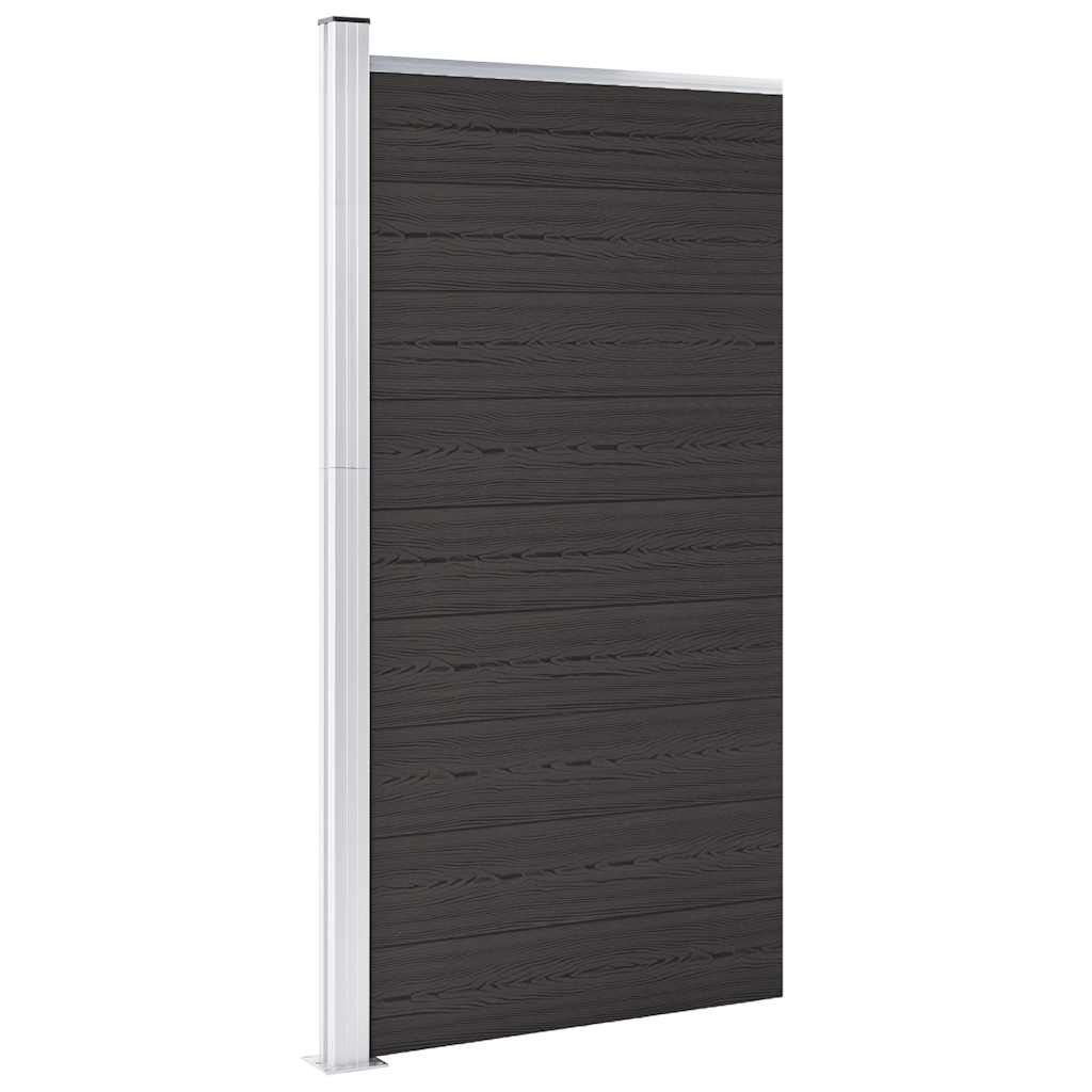vidaXL Fence Panel 95x186 cm HKC brown
