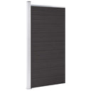 vidaXL Schuttingpaneel 95x186 cm HKC bruin