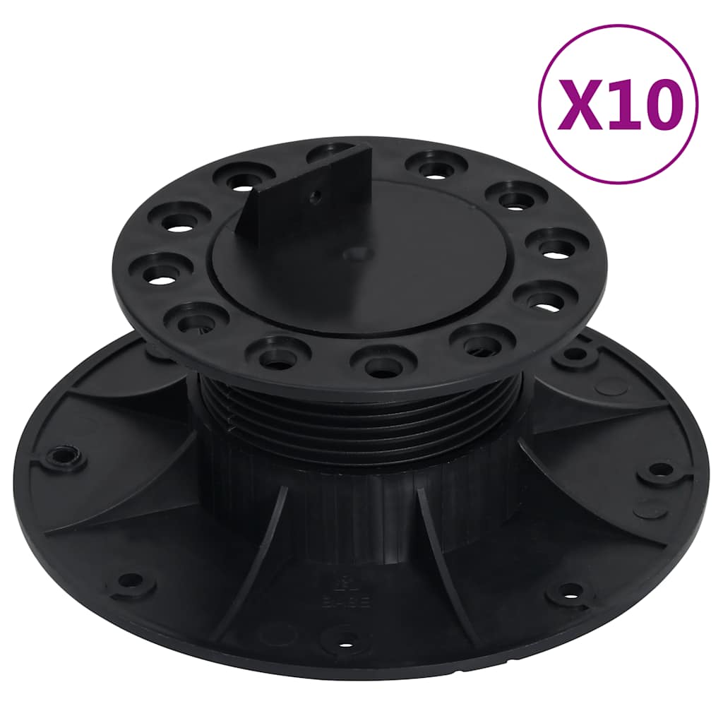 vidaXL Adjustable Decking Pedestals 10 pcs 25-40 mm