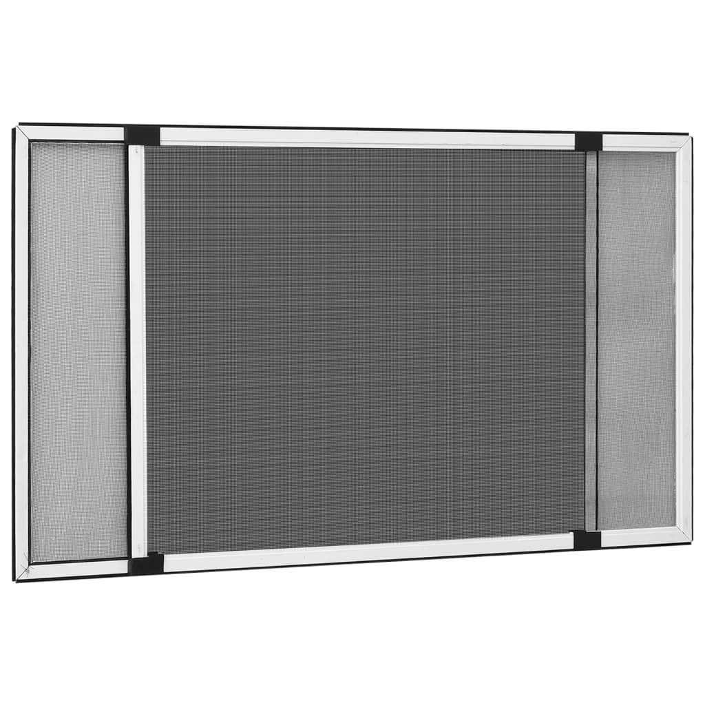 vidaXL Raamhor uitschuifbaar (75-143)x50 cm bruin