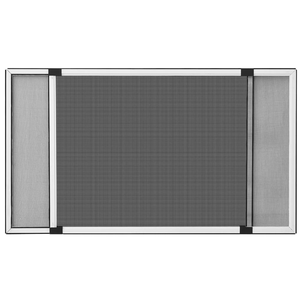 vidaXL Raamhor uitschuifbaar (75-143)x50 cm bruin
