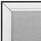 vidaXL Raamhor uitschuifbaar (75-143)x50 cm bruin