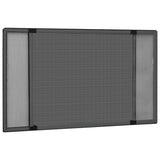 vidaXL Raamhor uitschuifbaar (75-143)x50 cm bruin