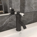 vidaXL Wastafelkraan 130x180 mm verchroomd