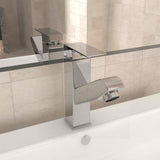 vidaXL Basin Mixer Tap with Pull-Out Function 157x172 mm Black