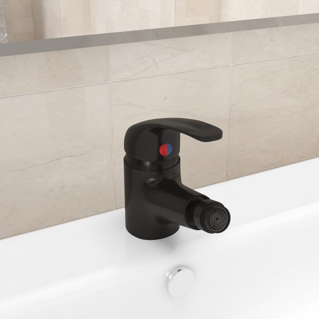 vidaXL Bidet mixer tap chrome