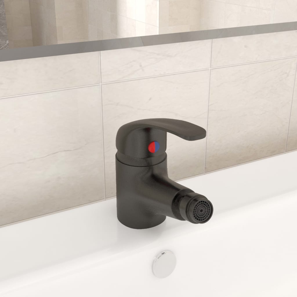 vidaXL Bidet mixer tap chrome