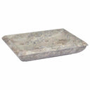 vidaXL Gootsteen 50x35x10 cm marmer crèmekleurig