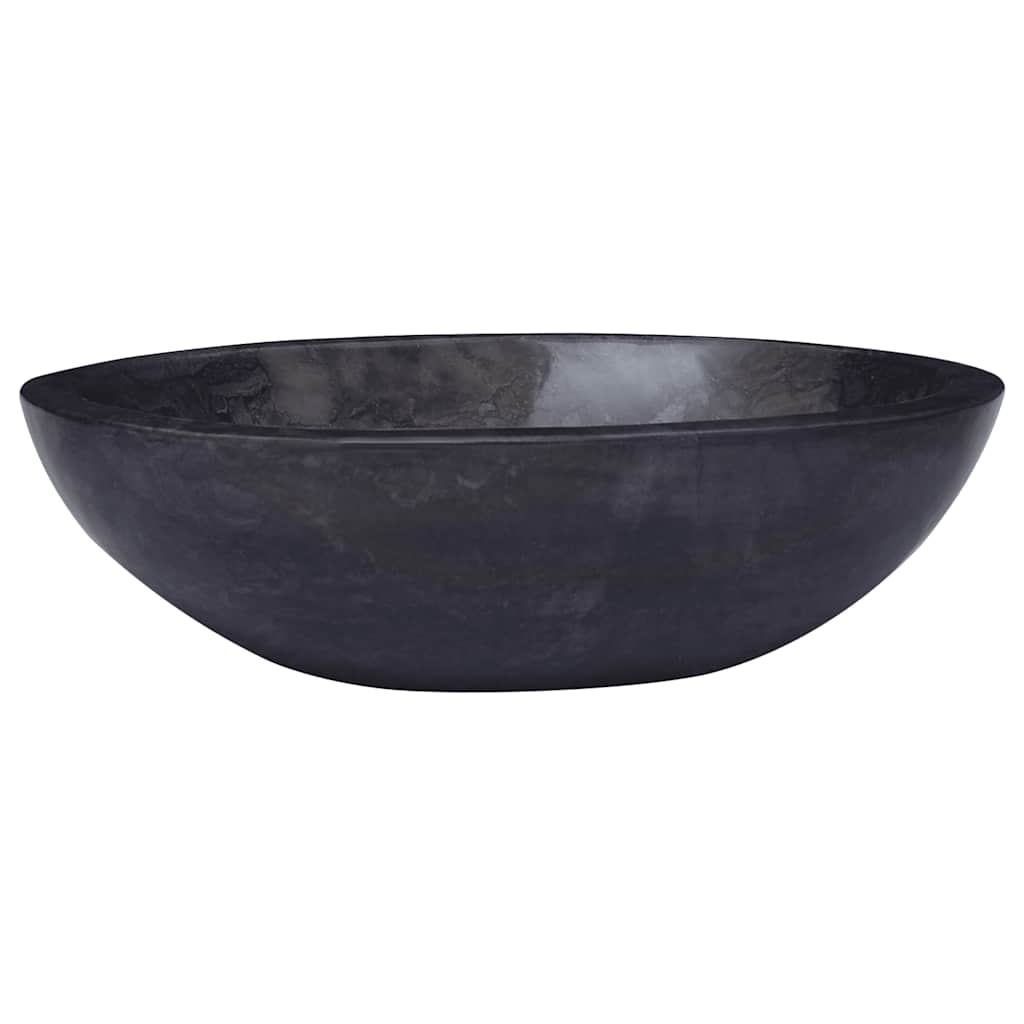 vidaXL Sink 53x40x15 cm marble cream