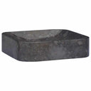 vidaXL Gootsteen 40x40x10 cm marmer crèmekleurig