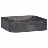 vidaXL Gootsteen 40x40x10 cm marmer crèmekleurig
