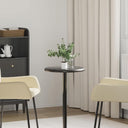 vidaXL Tafelblad Ø40x2,5 cm marmer crèmekleurig