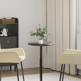 vidaXL Tafelblad Ø40x2,5 cm marmer crèmekleurig