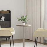 vidaXL Tafelblad Ø40x2,5 cm marmer crèmekleurig