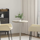 vidaXL Tafelblad Ø40x2,5 cm marmer crèmekleurig