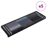 vidaXL Trapmatten zelfklevend 5 st 65x21x4 cm rouge