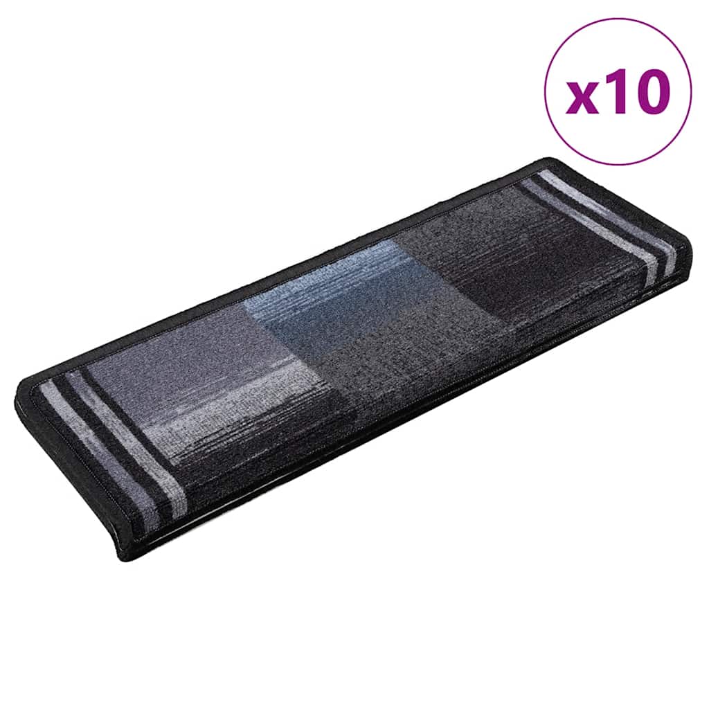 vidaXL Trapmatten zelfklevend 5 st 65x21x4 cm rouge