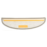 vidaXL Trapmatten 15 st 56x17x3 cm lichtgrijs