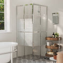 vidaXL Douchecabine 80x80x180 cm ESG