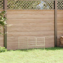 vidaXL Hondenkennel 100x100x70 cm staal zwart