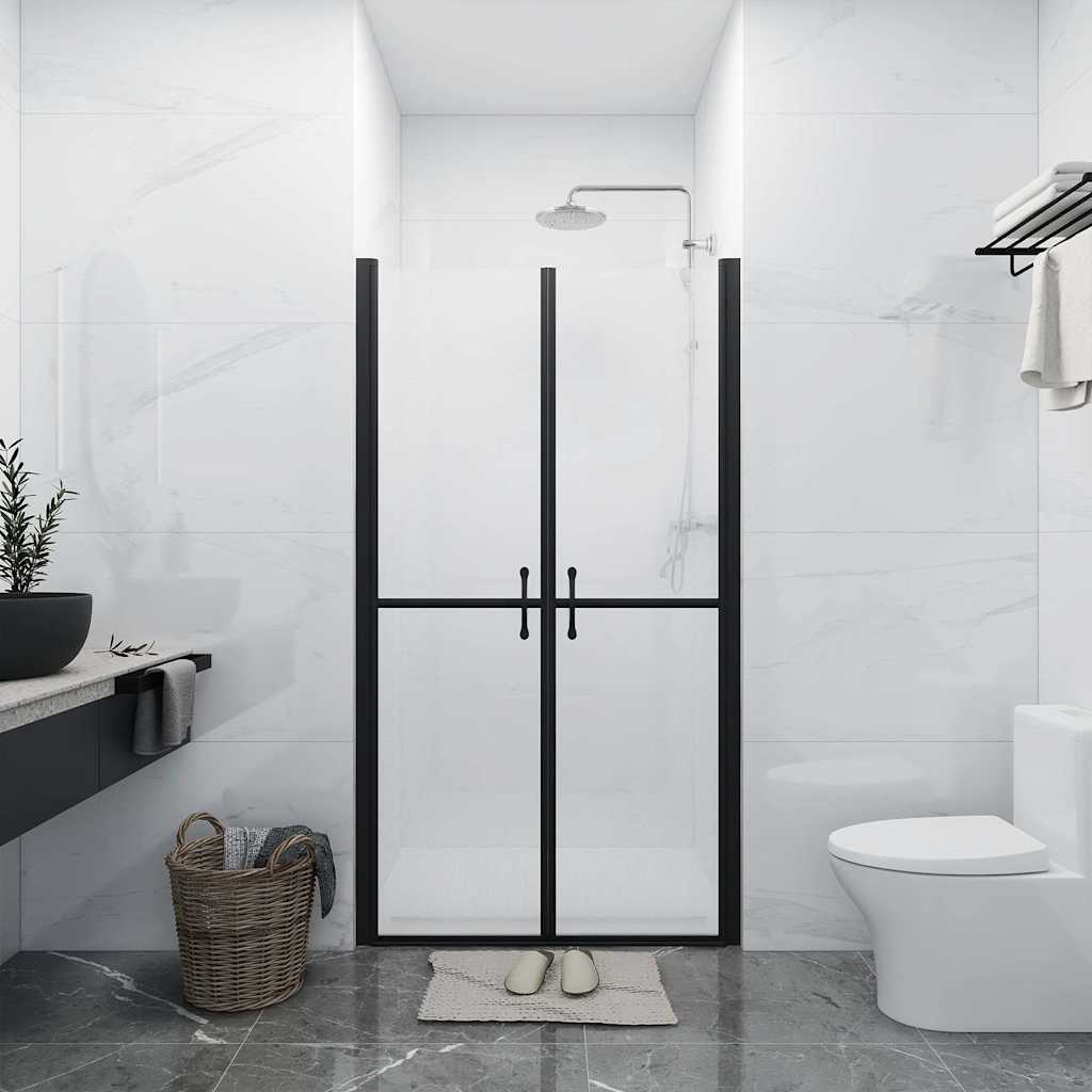 vidaXL Shower Door 71x190 cm ESG Transparent