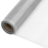 vidaXL Wire Mesh 100x500 cm Aluminium Silver-Coloured