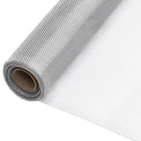 vidaXL Wire Mesh 100x500 cm Aluminium Silver-Coloured