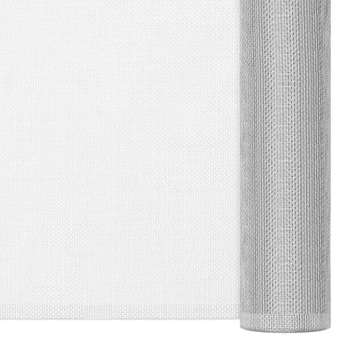 vidaXL Wire Mesh 100x500 cm Aluminium Silver-Coloured