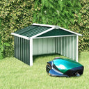 vidaXL Robot Lawn Mower Canopy 92x97x63 cm Steel Green