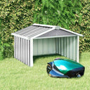 vidaXL Robot Lawn Mower Canopy 92x97x63 cm Steel Green