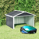 vidaXL Robot Lawn Mower Canopy 92x97x63 cm Steel Green