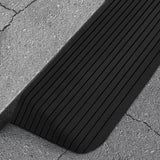 vidaXL Threshold Ramp 110x21x2.5 cm rubber