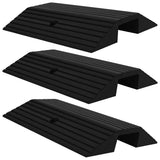 vidaXL Threshold Ramp 110x21x2.5 cm rubber