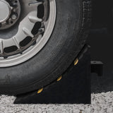 vidaXL Wheel Chocks 4 pcs 16x9x9 cm rubber