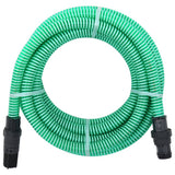 vidaXL Longueur avec raccords en PVC 1,1'' 4 m PVC vert