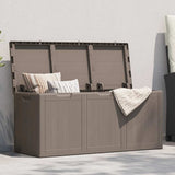 vidaXL Tuinbox 90 L PP rattan zwart