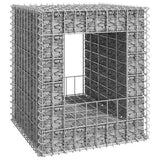vidaXL Gabion poles 2 pcs 40x40x60 cm iron