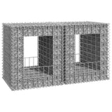 vidaXL Gabion poles 2 pcs 40x40x60 cm iron