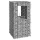 vidaXL Gabion poles 2 pcs 40x40x60 cm iron