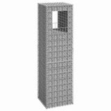 vidaXL Gabion poles 2 pcs 40x40x60 cm iron